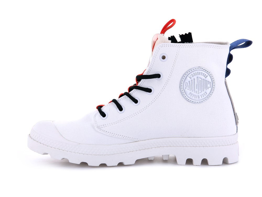 Botas Palladium PAMPA HI TICKET TO EARTH Mujer Blancas | Costa Rica-28397